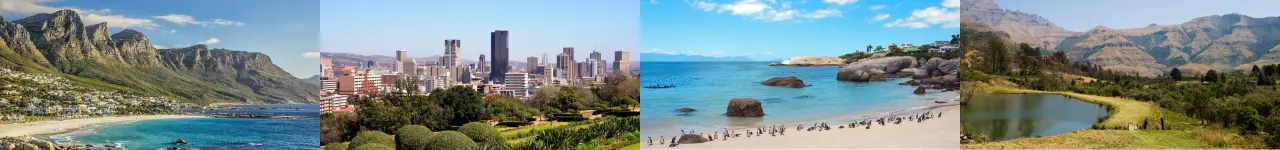 South Africa landscapes